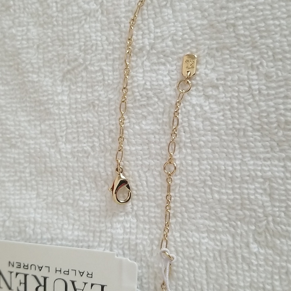 New Ralph Lauren Logo Pendant Necklace - Picture 5 of 6
